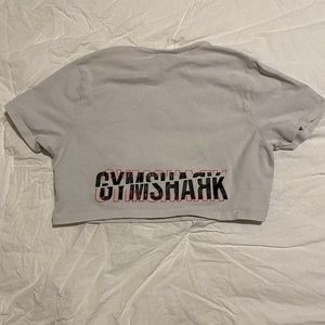 Gym shark crop top